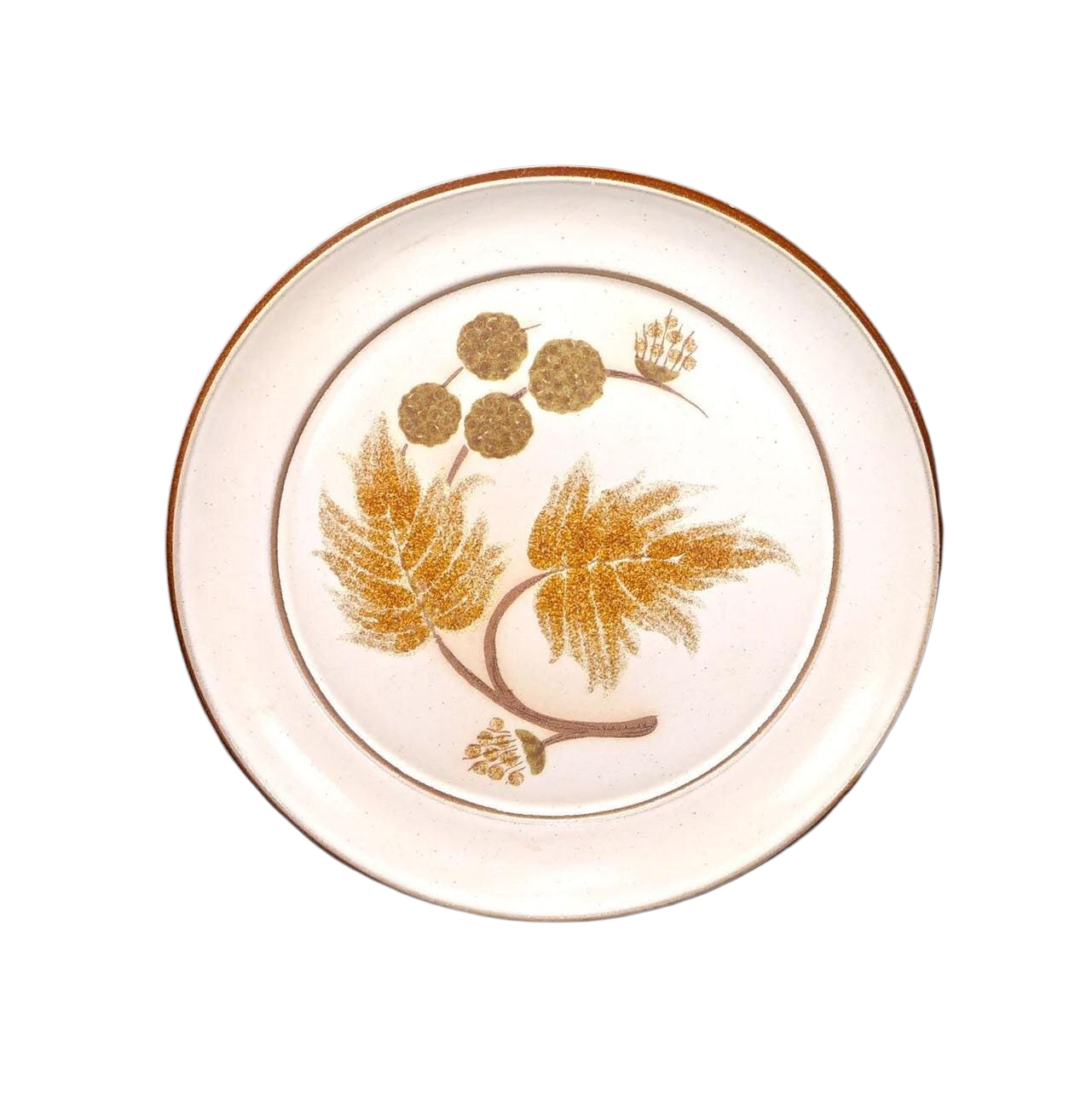 Vintage Botanical Ceramic Dinner Plate